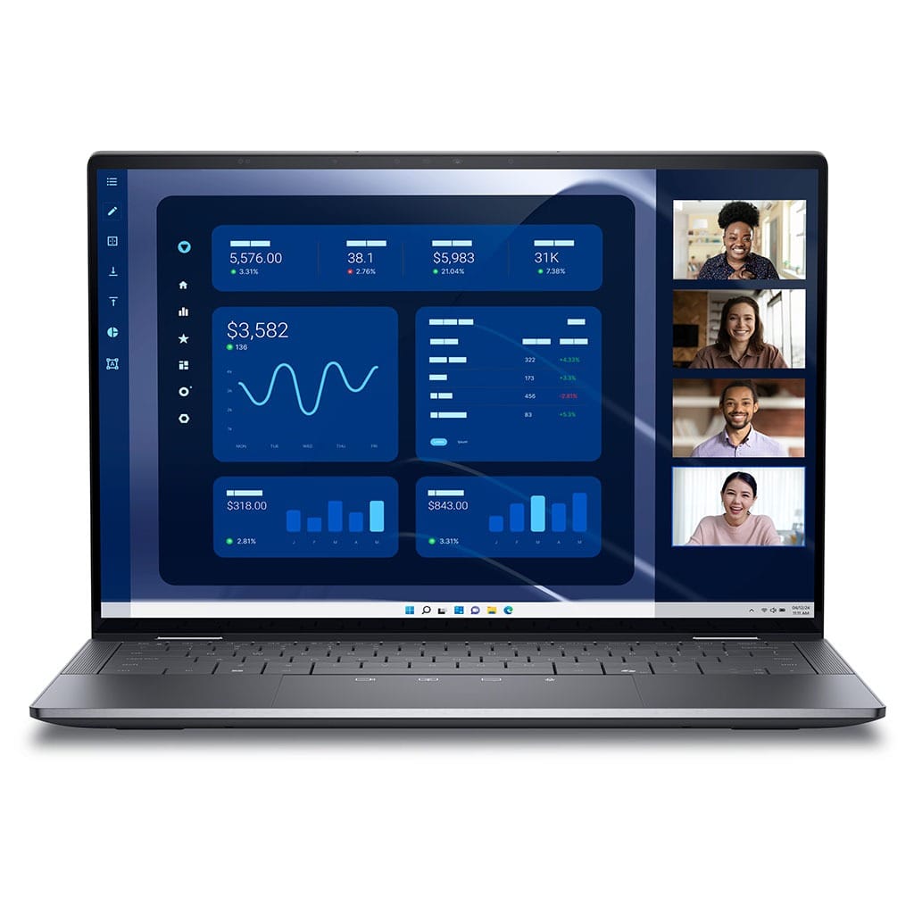 Dell Latitude 9450 14" QHD Touchscreen Laptop, Ultra 7 165U, 16GB RAM, 512GB SSD, Windows 11 Pro