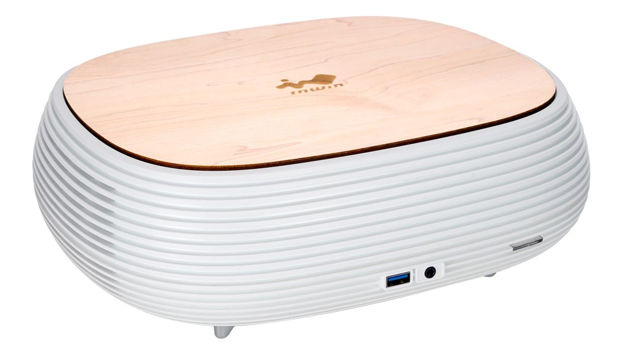 Inwin B1 Pure Mini-ITX Chassis With 200W Gold PSU - White