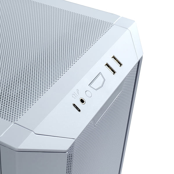 Lian Li Lancool III-W Mid Tower E-ATX RGB Computer Case - White