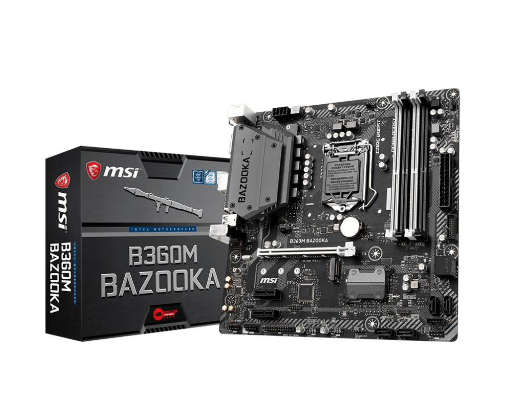 MSI B360M BAZOOKA mATX Motherboard