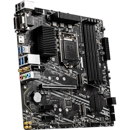 Motherboard Intel B460 Wifi MSI B460M PRO-VDH WIFI LGA 1200 Micro