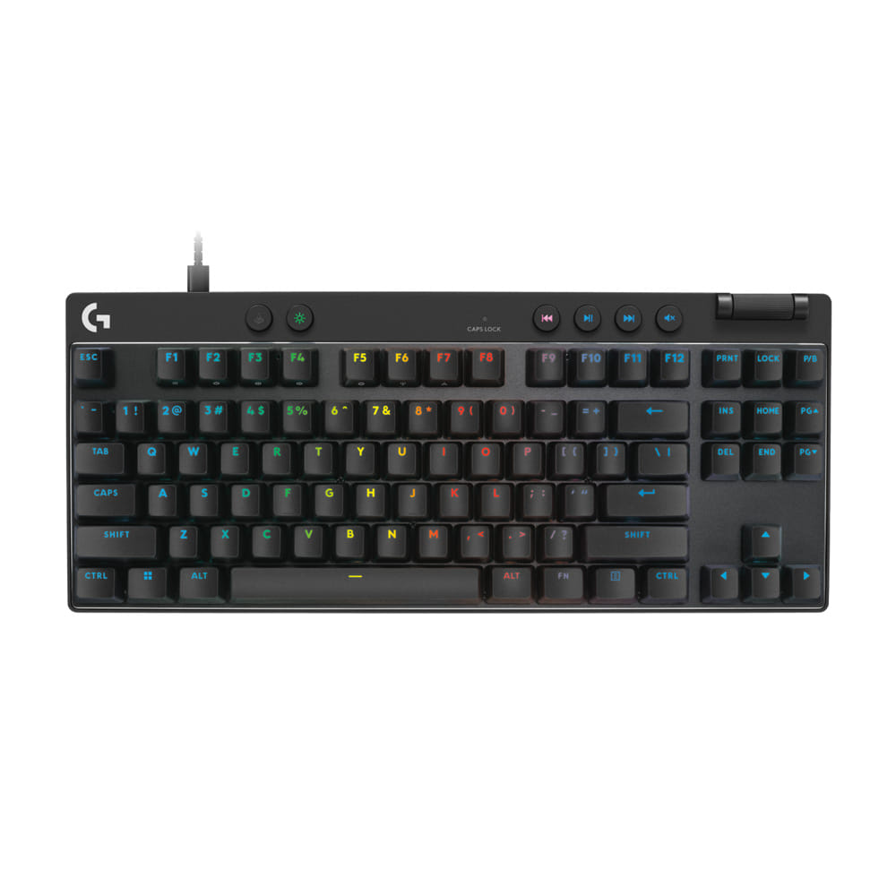 Logitech G PRO X TKL RAPID Gaming Keyboard - Black