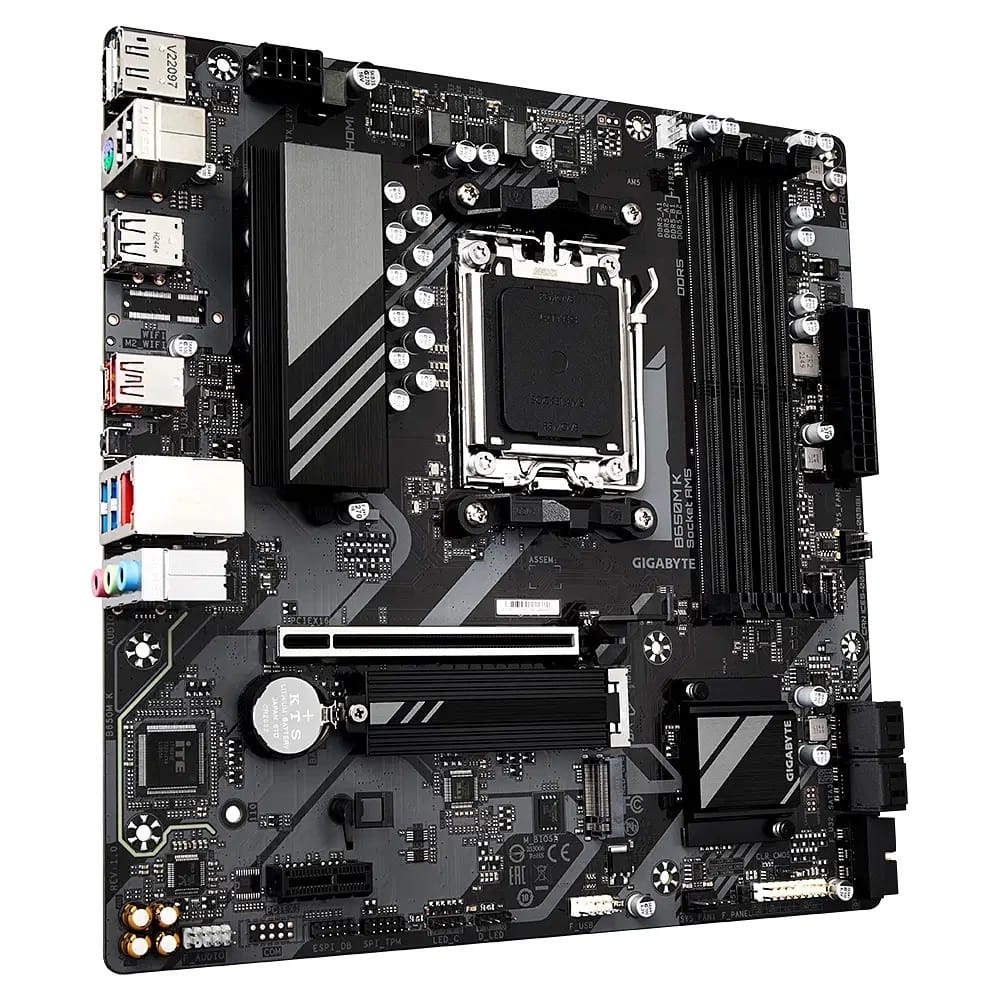 (Ex-Demo) Gigabyte B650M K AM5 Micro-ATX Motherboard