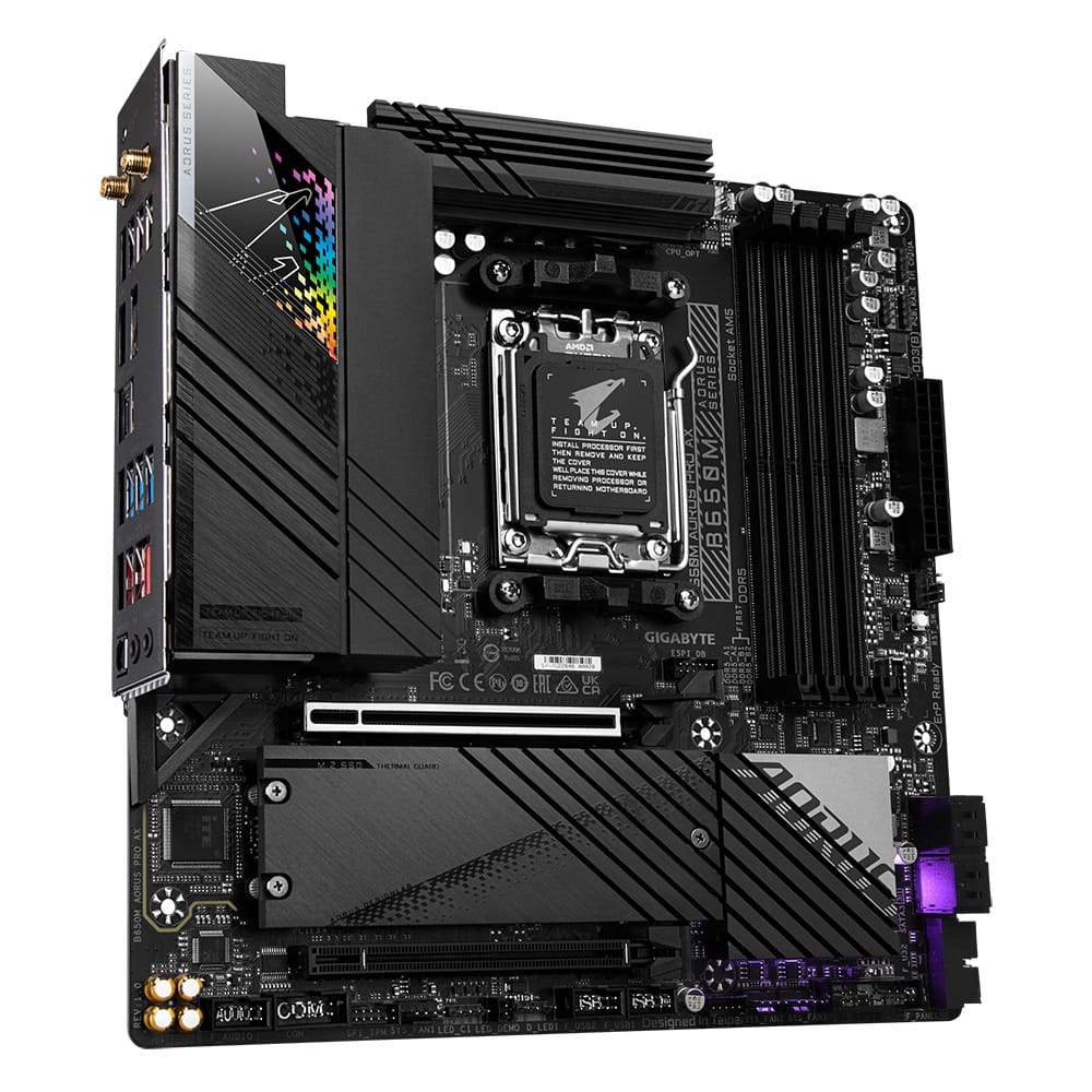 Gigabyte B650M AORUS PRO AX AM5 Micro-ATX Motherboard