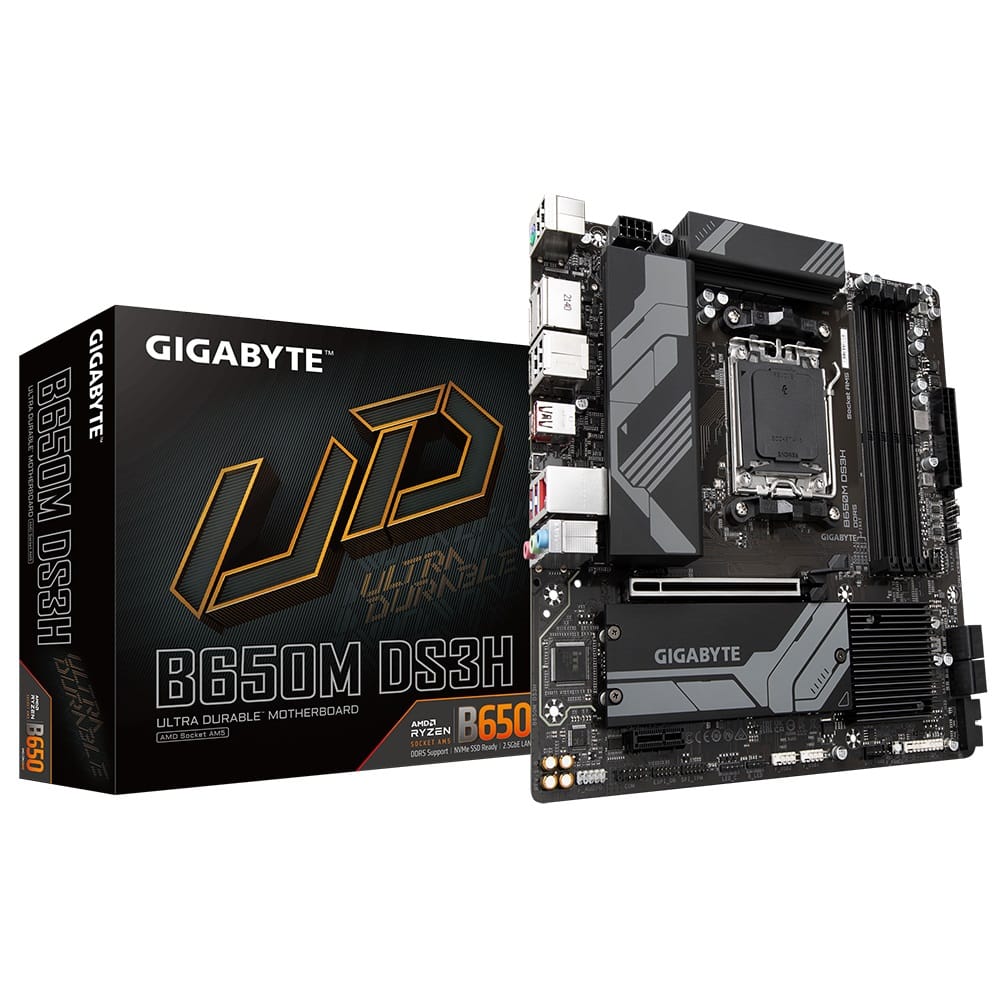 Gigabyte B650M DS3H Micro-ATX Motherboard