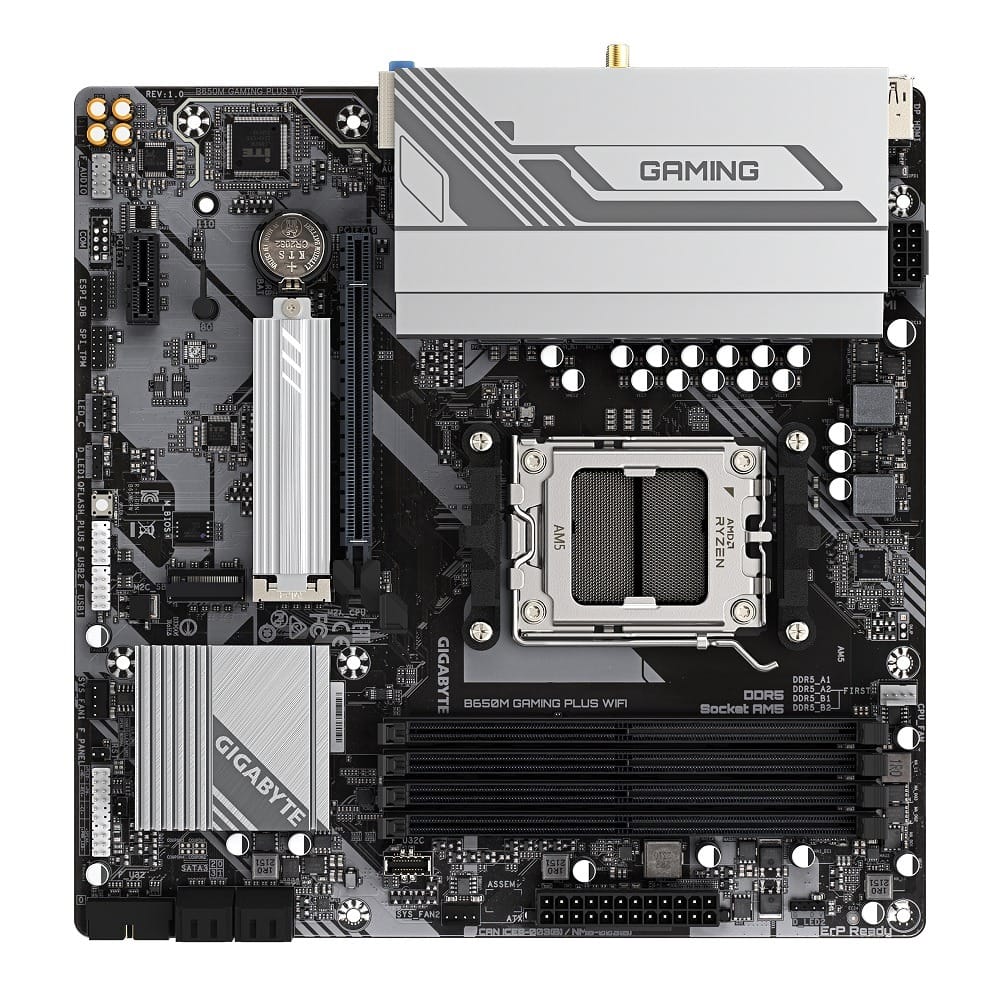 Gigabyte MAG B650M GAMING PLUS WIFI AM5 Micro-ATX Motherboard