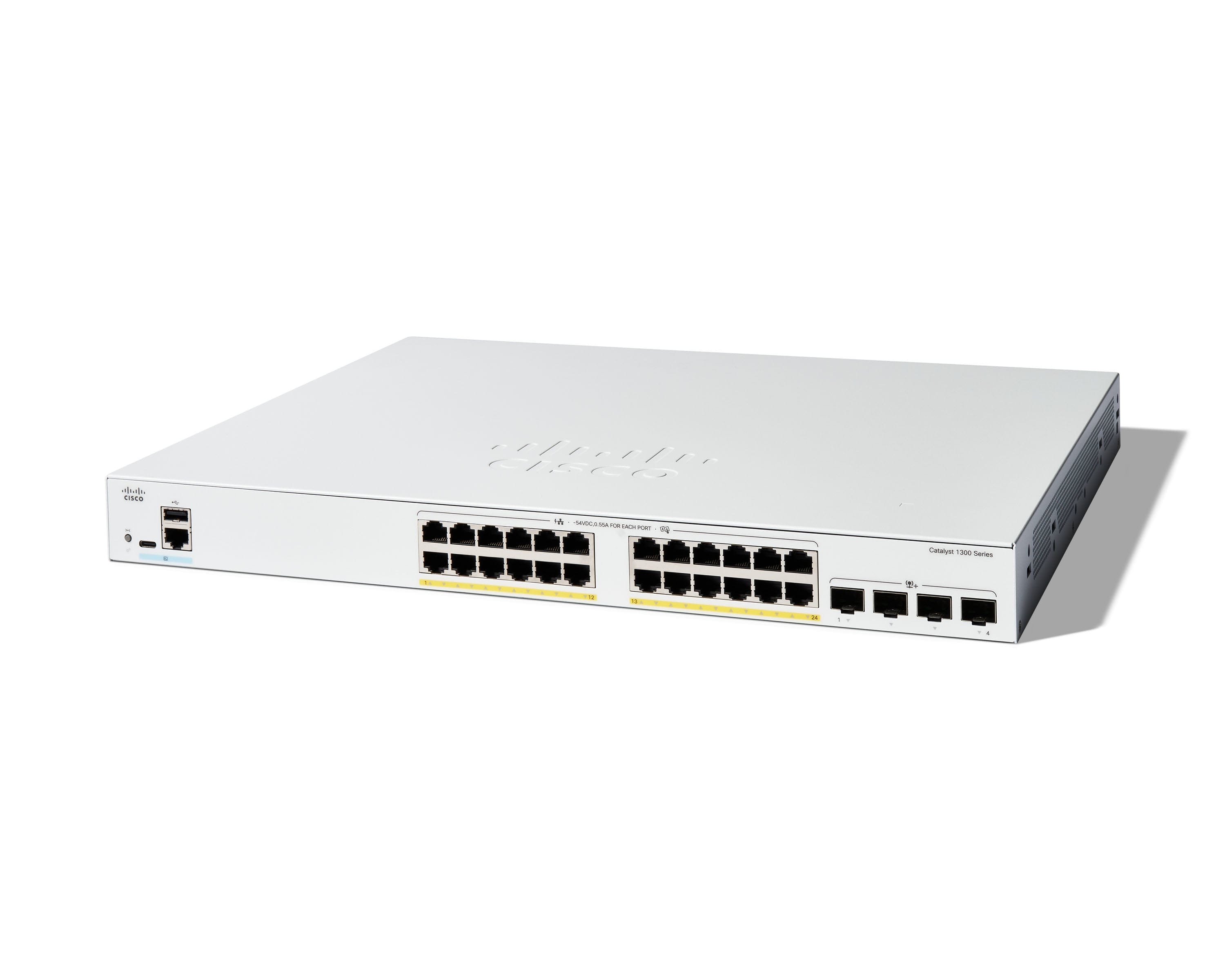 Cisco Catalyst 1300 24-Port GE Full PoE 4x10G Switch