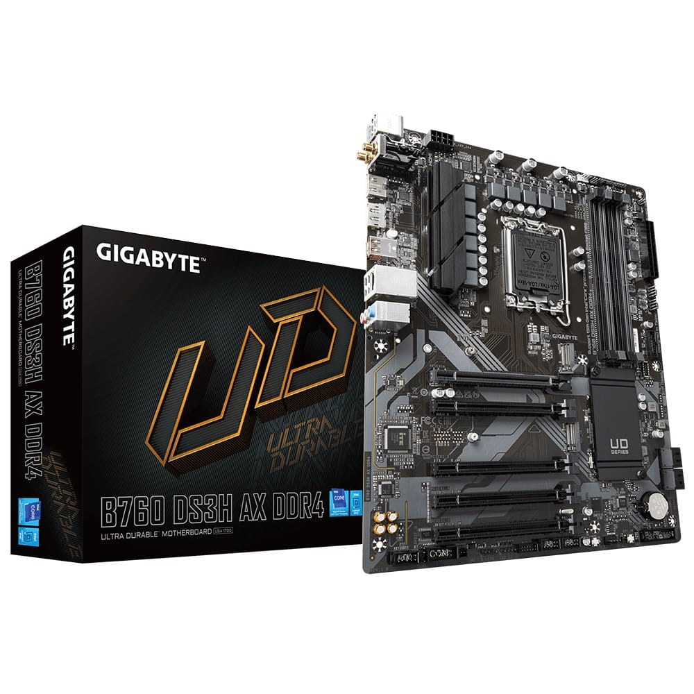 Gigabyte B760 DS3H AX DDR4 LGA1700 ATX Motherboard