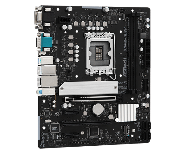 AsRock B760M HDVP LGA 1700 Micro-ATX Motherboard