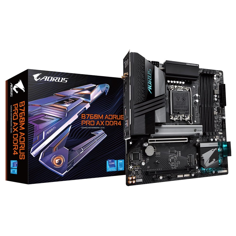 Gigabyte B760M AORUS PRO AX Micro ATX Motherboard