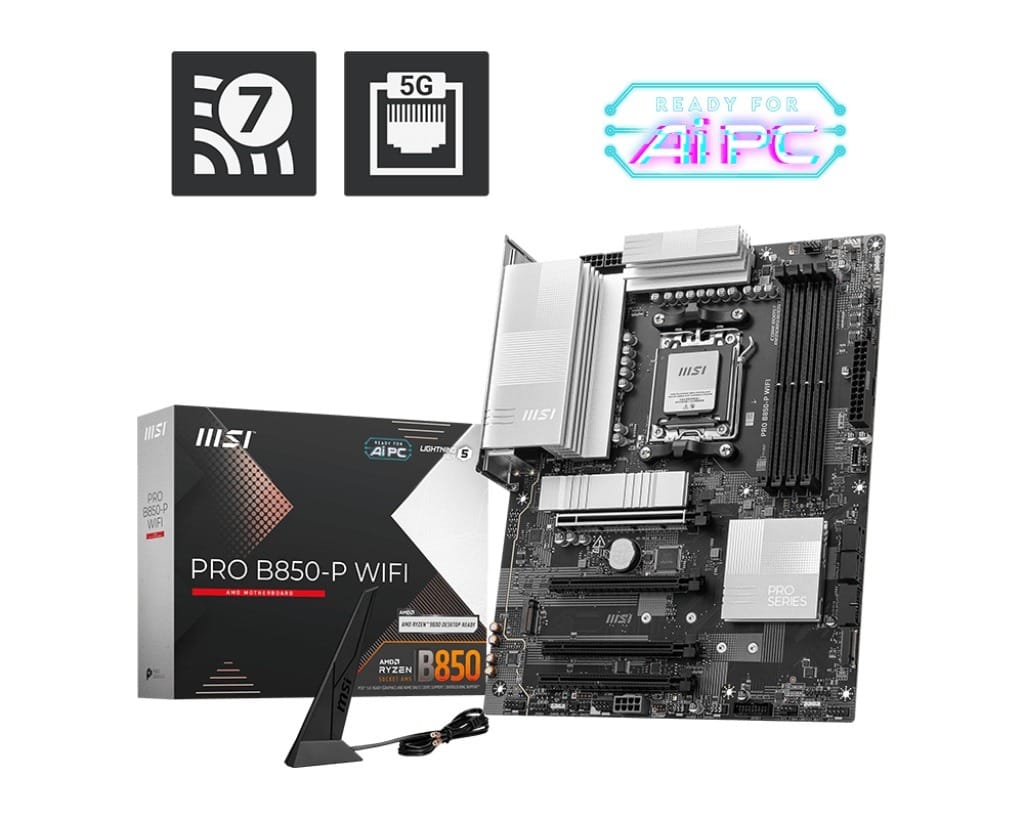 MSI B850-P WIFI AM5 ATX Motheboard 