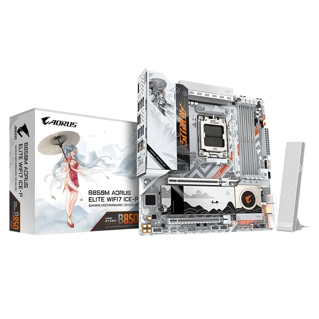 Gigabyte B850M A ELT WF7 ICE-P AM5 Micro-ATX Motherboard