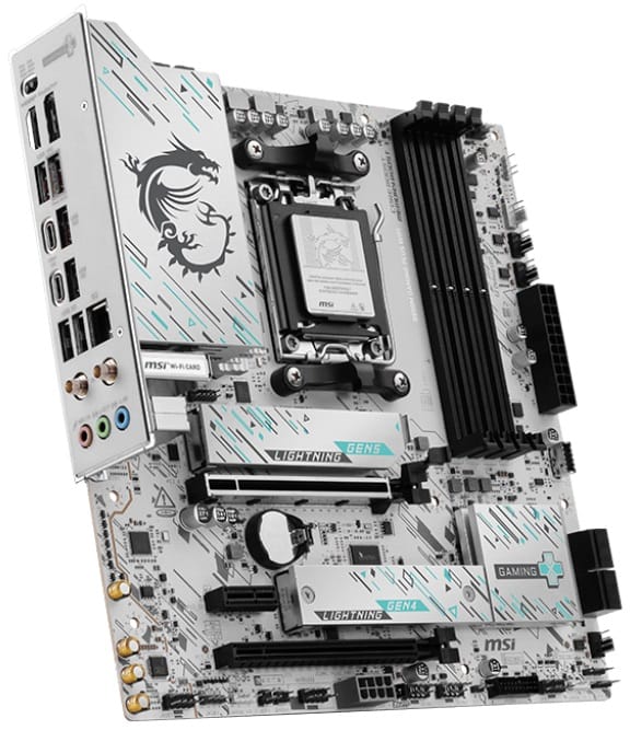 MSI B850M GAMING PLUS WIFI AM5 Micro-ATX Motherboard