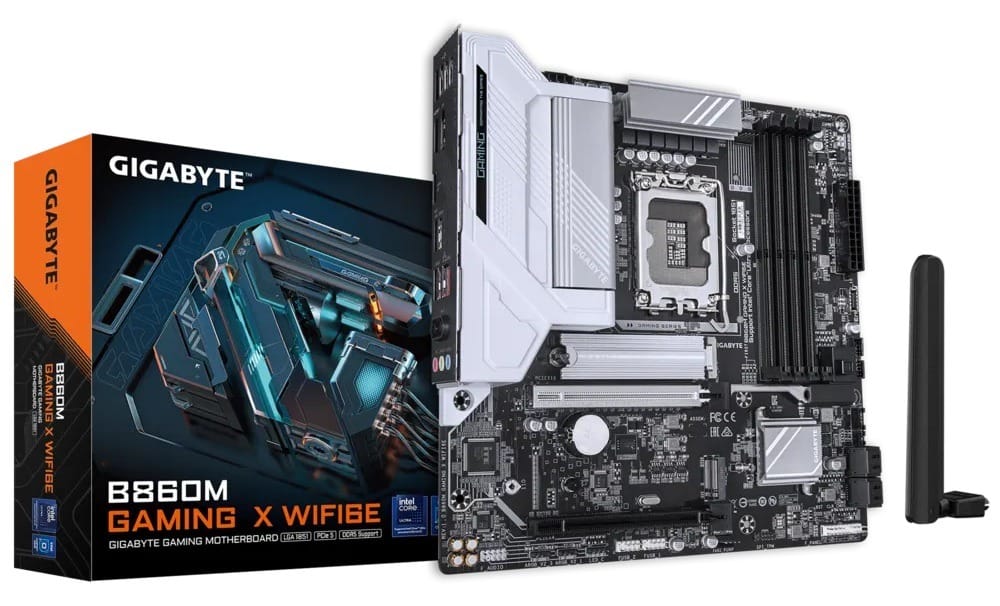 Gigabyte B860M GAMING X WIFI6E LGA 1851 Micro-ATX Motherboard