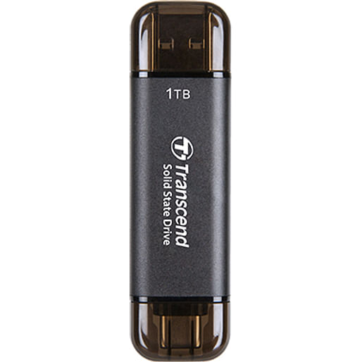 Transcend ESD310C 1TB Portable USB-C 10Gbps SSD - Black