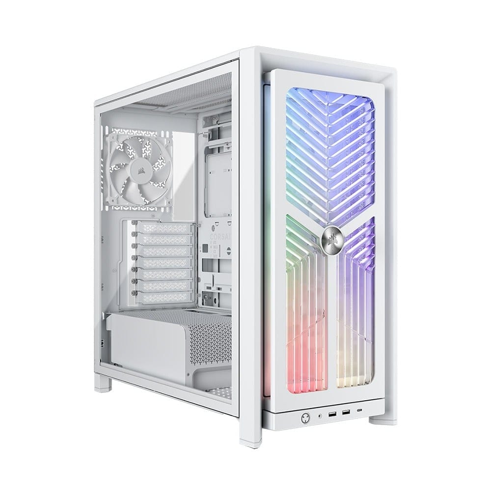 Corsair FRAME 4000X RS Mid-Tower ATX Case - White