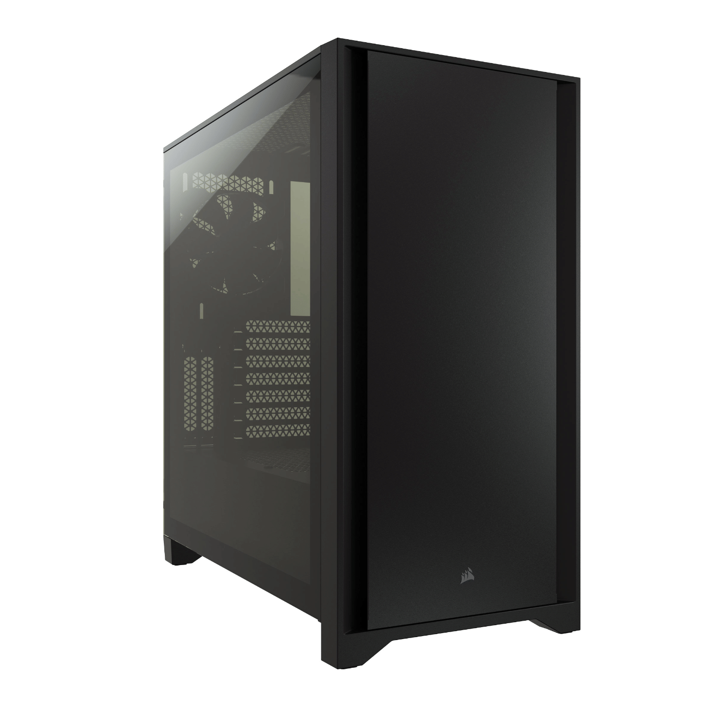 Corsair 4000D Airflow Solid Front ATX Tempered Glass Case - Black
