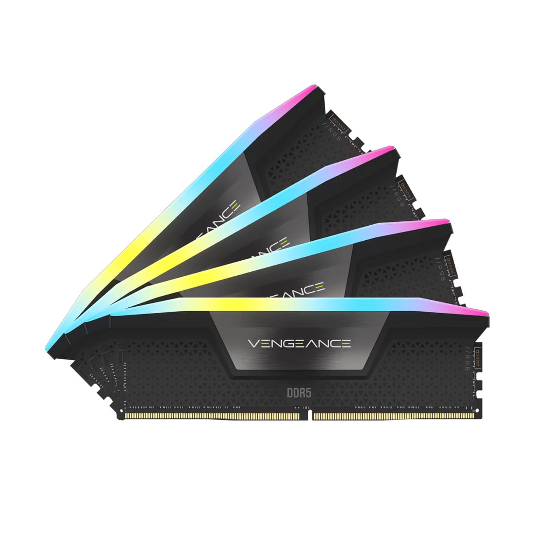 Corsair Vengeance RGB 192GB (4x48) DDR5-5200 Memory - Black