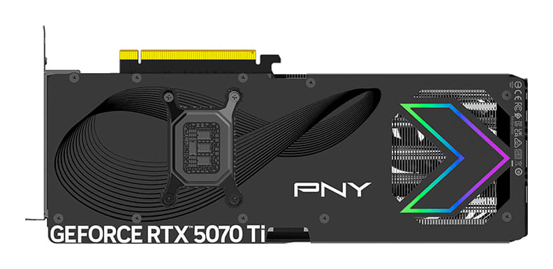 PNY RTX 5070 Ti OC 16B XLR8 ARGB Graphic Card