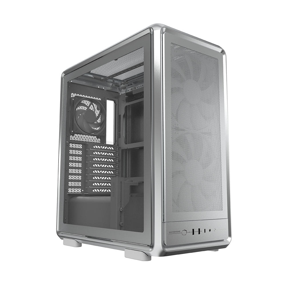 Cooler Master MasterFrame 500 Mesh ATX Computer Case - Silver