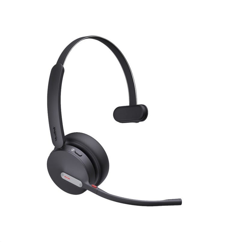 Yealink BH70 Bluetooth Wireless Mono UC USB-C Noise Cancelling Headset