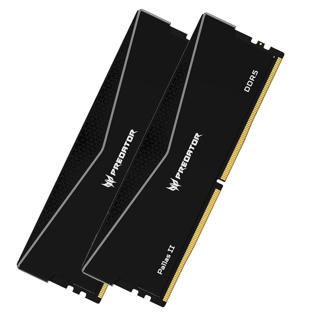 Predator Pallas II 32GB(16GBx2) DDR5-6000 UDIMM Memory - Black