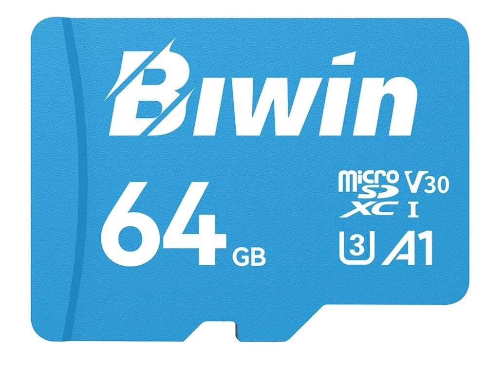 Biwin MS100 64GB MicroSDXC Card