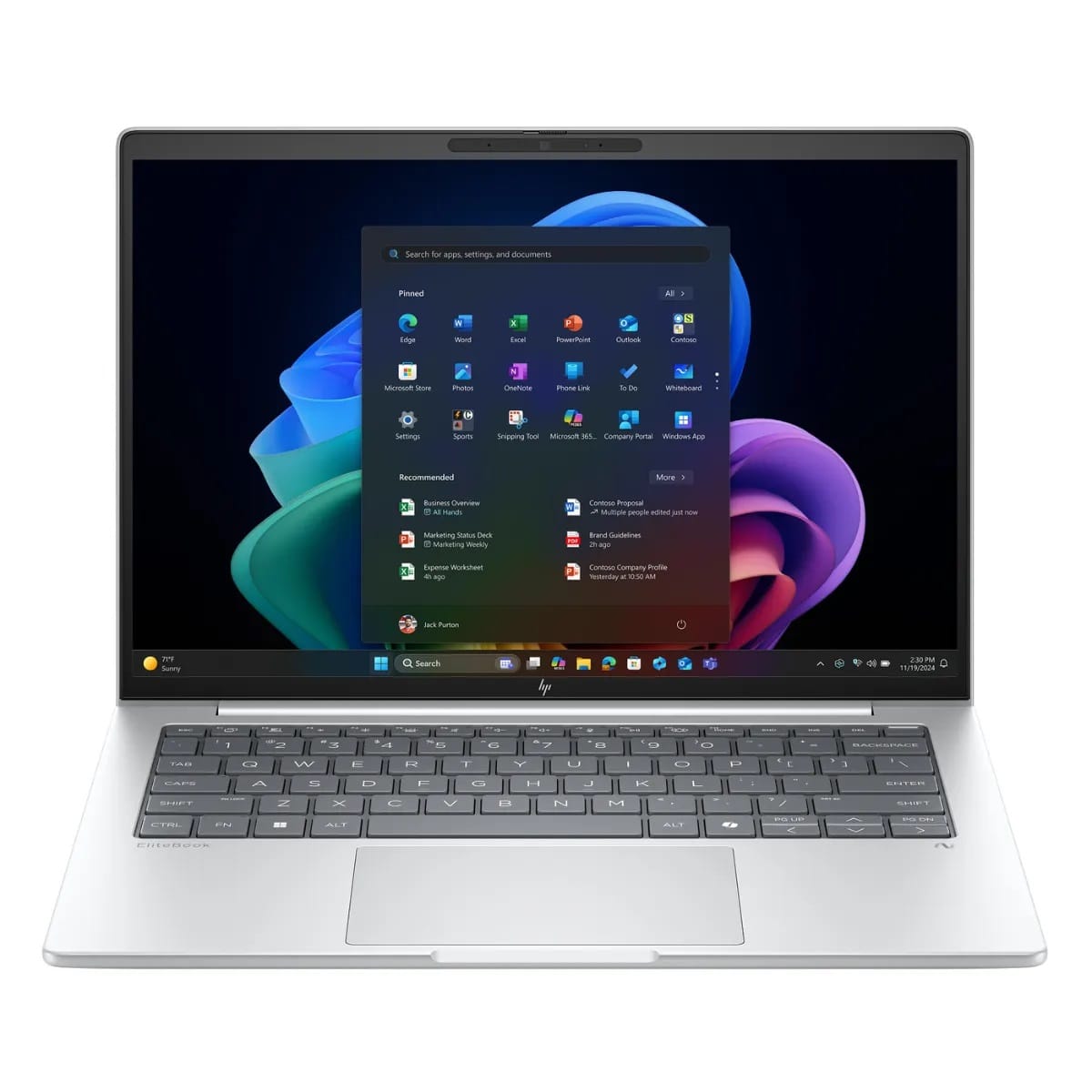 HP Elitebook 8 G1i 14N AI 14" WUXGA IR Laptop, Ultra 5-226V, 16GB RAM, 512GB SSD, Windows 11 Pro