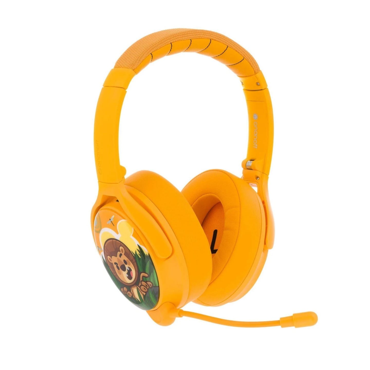 BuddyPhones Cosmos Plus Wireless Noise Cancelling Headphone - Sun Yellow