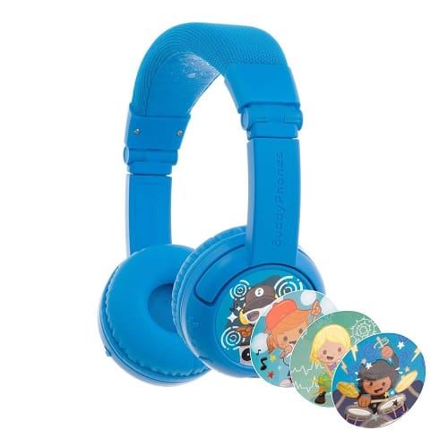 BuddyPhones Play Plus Cool Blue