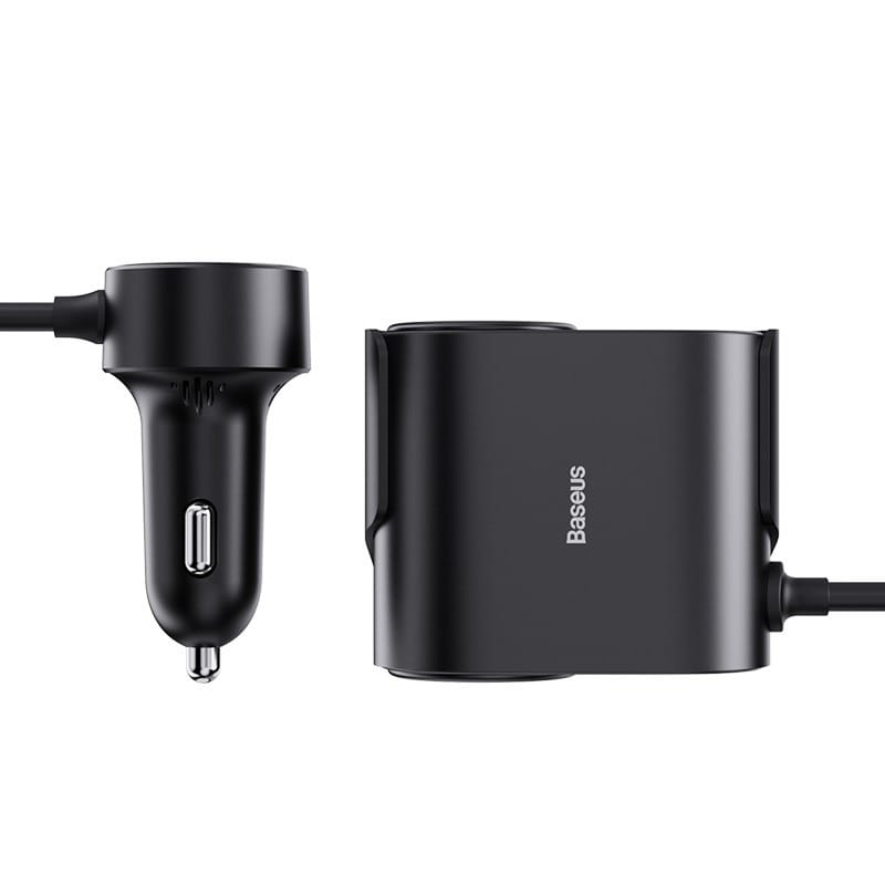Baseus High Efficiency Pro 1-for-2 30W Car Cigarette Lighter