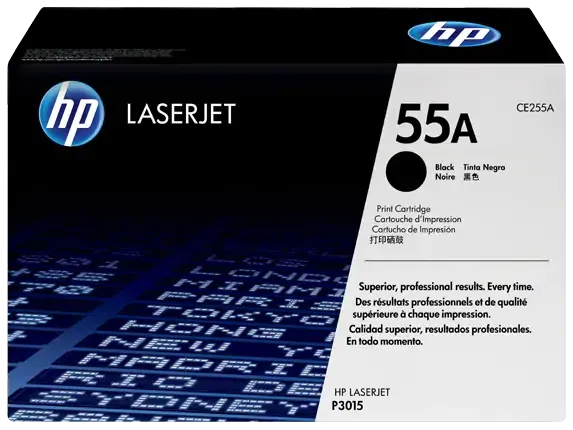 HP 55A Black Toner 6,000 Page Yield