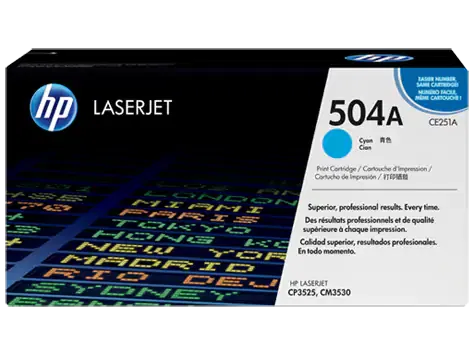 HP Ce251A Cyan Toner 7,000 Page Yield