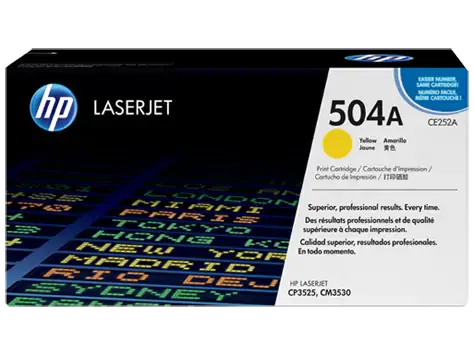 HP Ce252A Yellow Toner 7,000 Page Yield