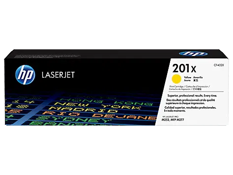 HP 201X Yellow Toner Cartridge
