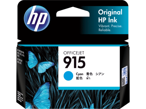 HP 915 Cyan Original Ink Cartridge