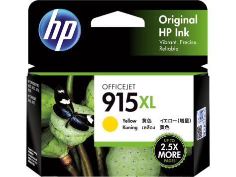 HP 915Xl Yellow Original Ink Cartridge