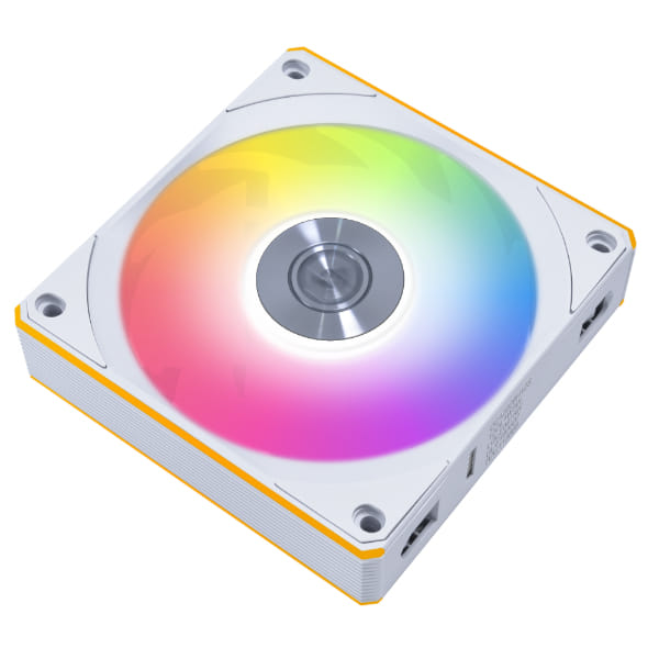 Lian Li UNI CL Wireless Reverse Blade 120mm Fan - White