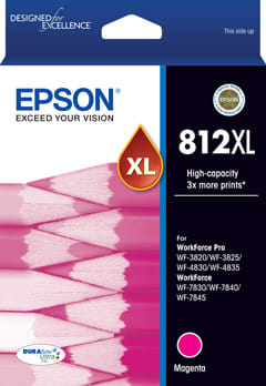Epson 812XL HighCap DuraBrite Ultra Magenta
