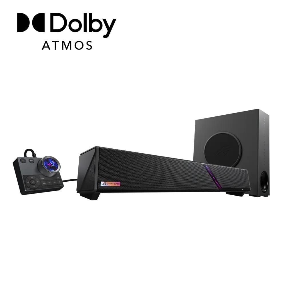 ASUS ROG Gjallar Gaming Soundbar Speaker with Subwoofer
