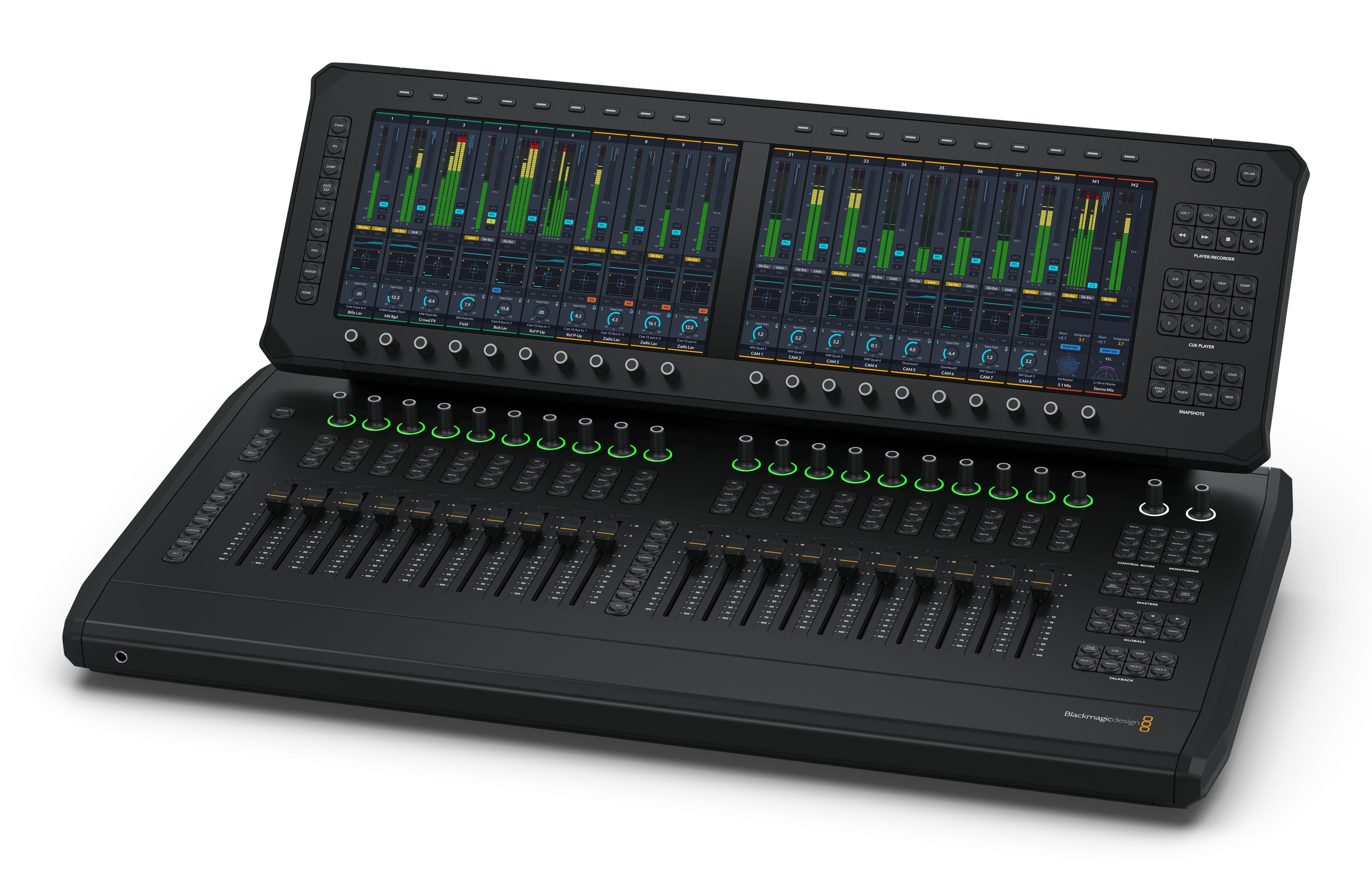 Blackmagic Fairlight Live Audio Panel 20