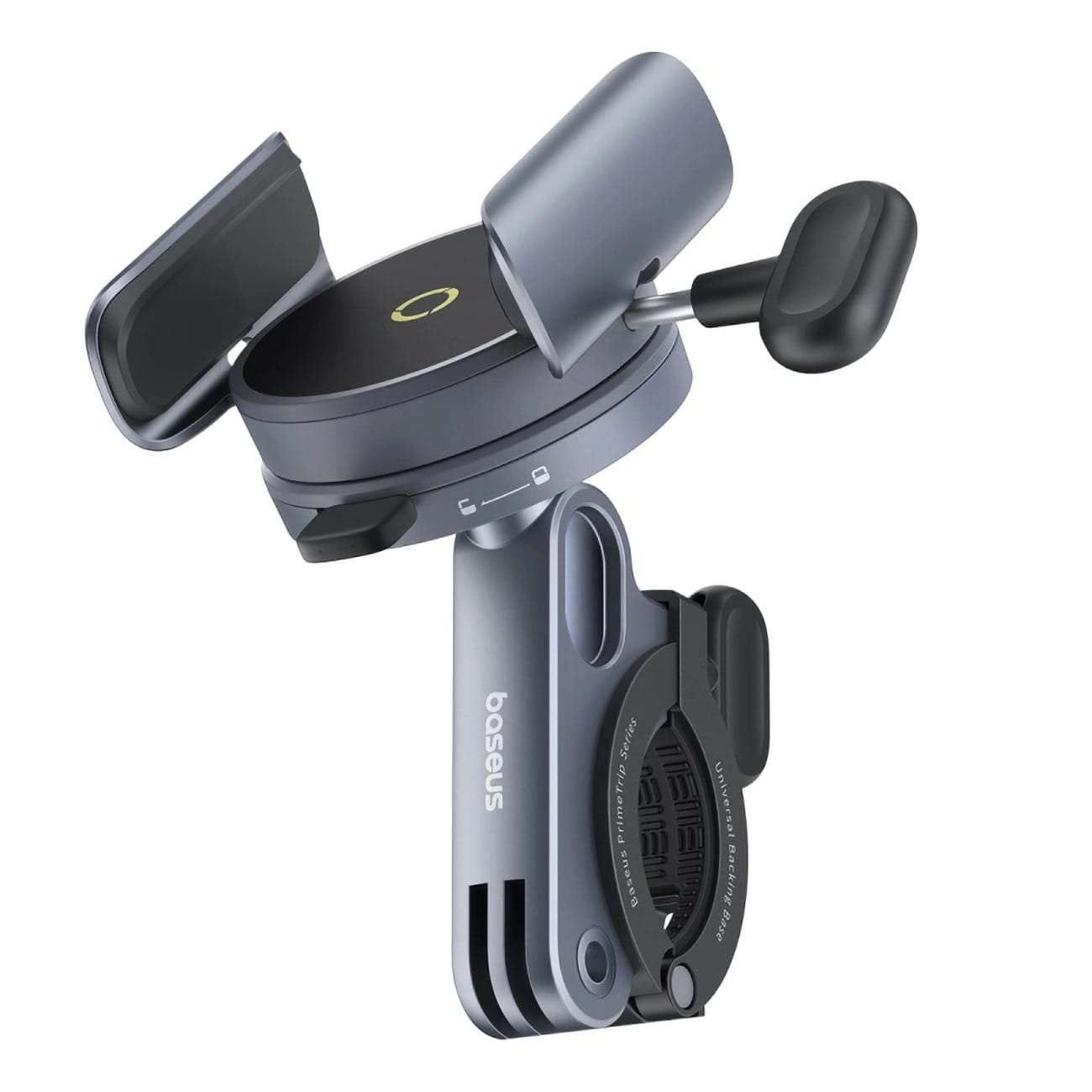 Baseus PrimeTrip Magnetic Bike/Scooter Phone Holder - Carbon Black