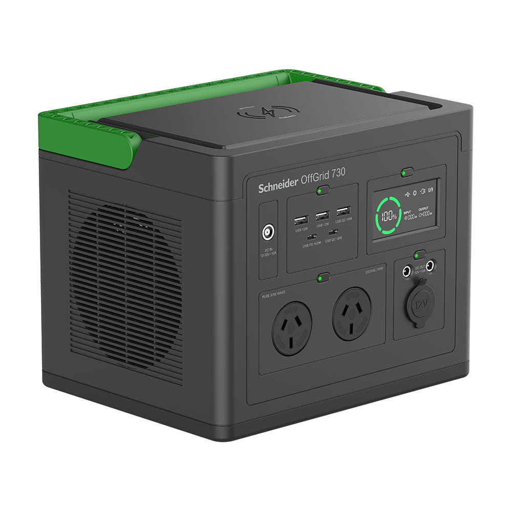 APC OffGrid Portable Power Station 730 120V 700W