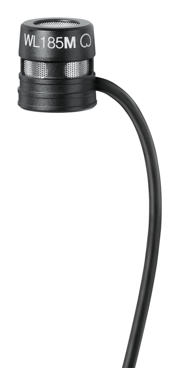 Shure LP Cardiod Lavalier Microphone Connector BK