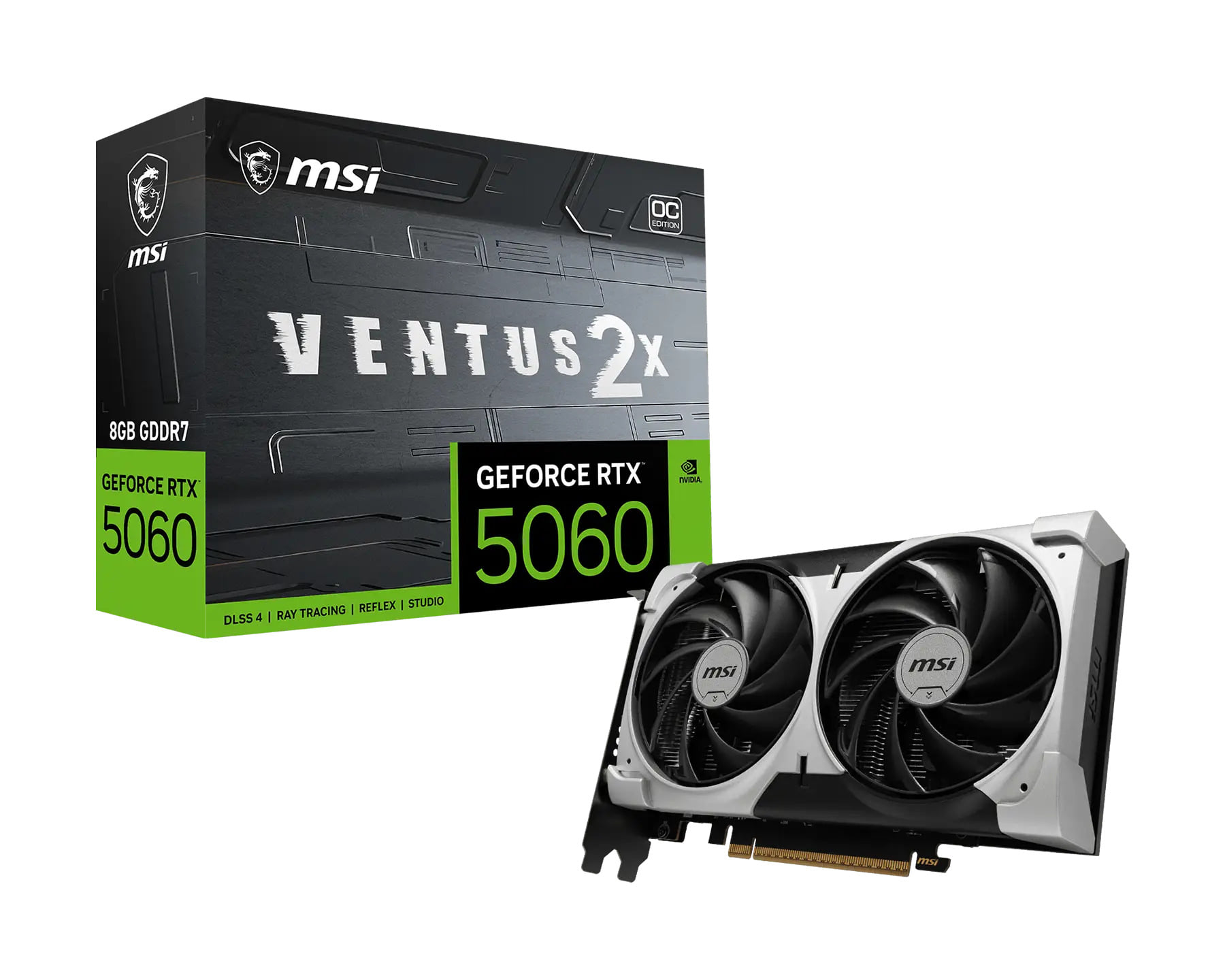 MSI RTX 5060 8G VENTUS 2X OC V1 Graphic Card