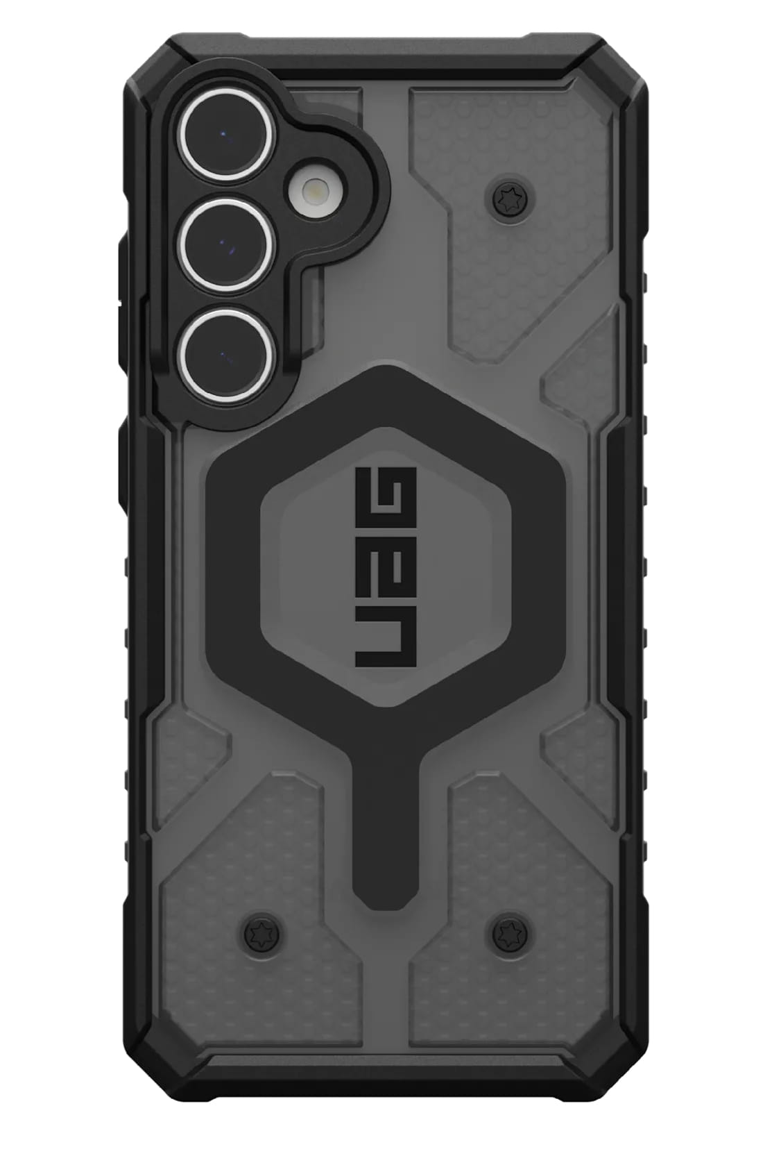 UAG Pathfinder Clear With Magnet Samsung Galaxy 2024 FE Case - Ash
