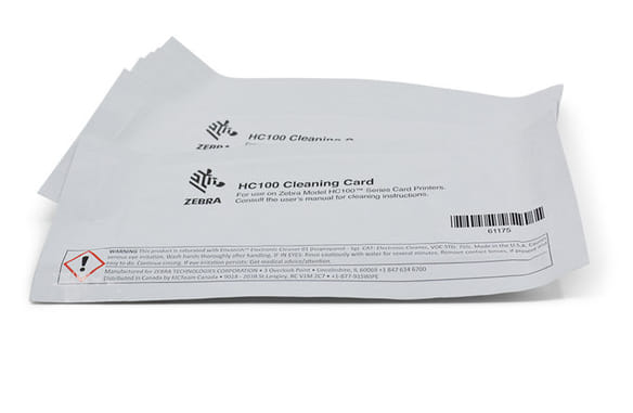 Zebra Kit Cleaning Card HC100 10pcs