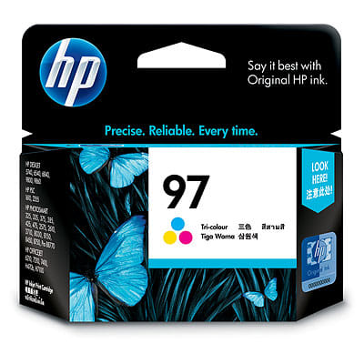 HP 97 Tri-Colour Ink 560 Page Yield