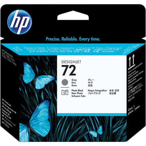 HP 72 Grey / Photo Black Printhead