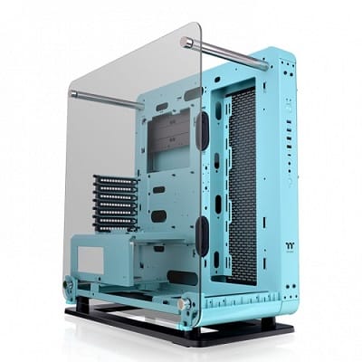 Thermaltake Core P6 Tempered Glass OFT Mid Tower Case Turquiose